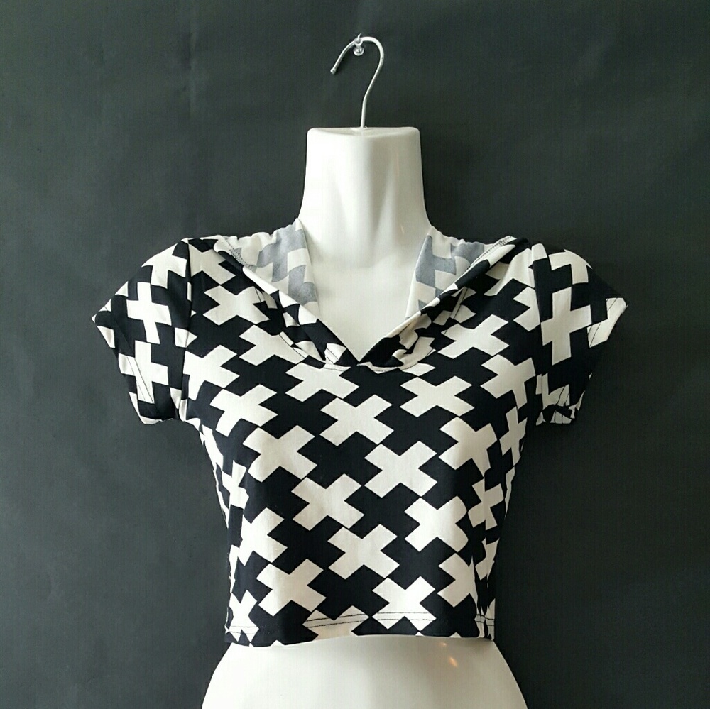 Crop top Hoodie